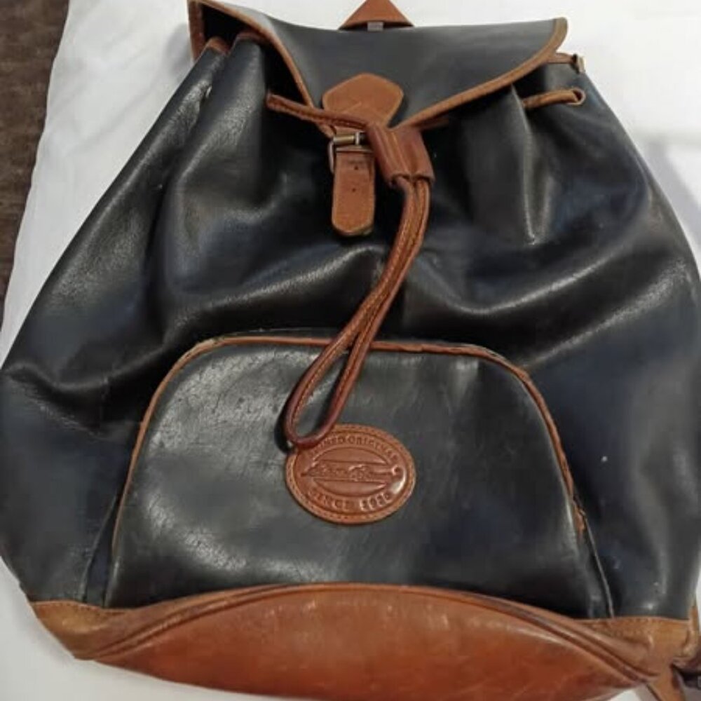 Eddie Bauer Leather Back Pack